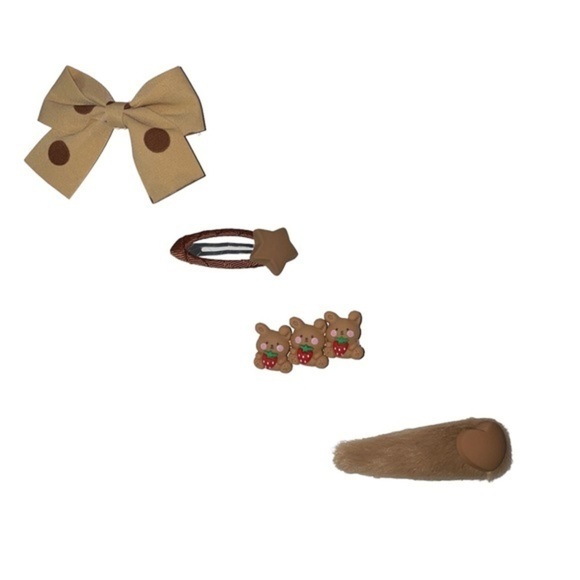 SET OF 4 Trendy Hair Clips - Picture 5 of 7